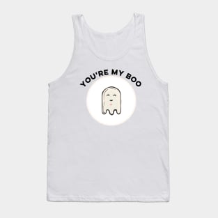 Cute ghost you're my boo Tank Top